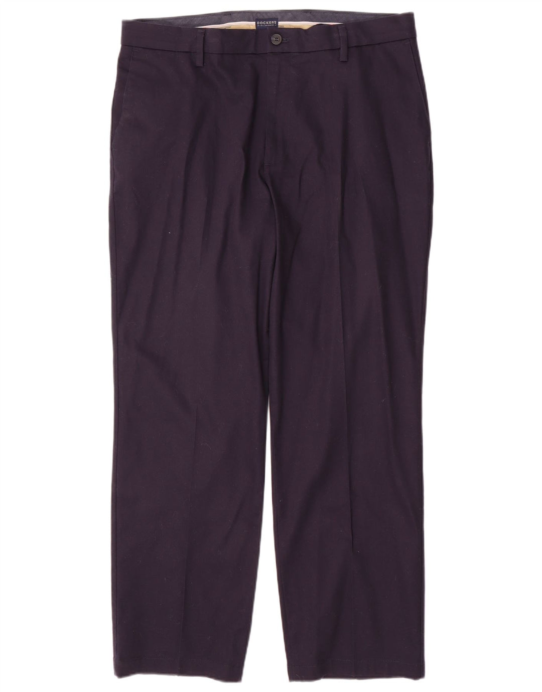 DOCKERS Мужские прямые брюки-чинос классического кроя W36 L30 Темно-синий хлопок