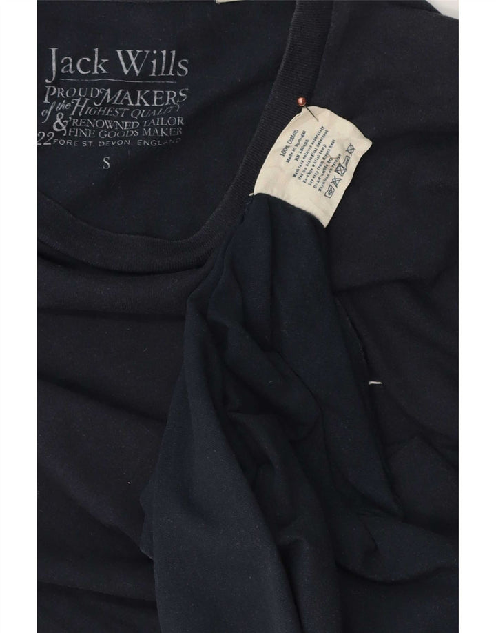 Мужская футболка Jack Wills, маленький темно-синий хлопок