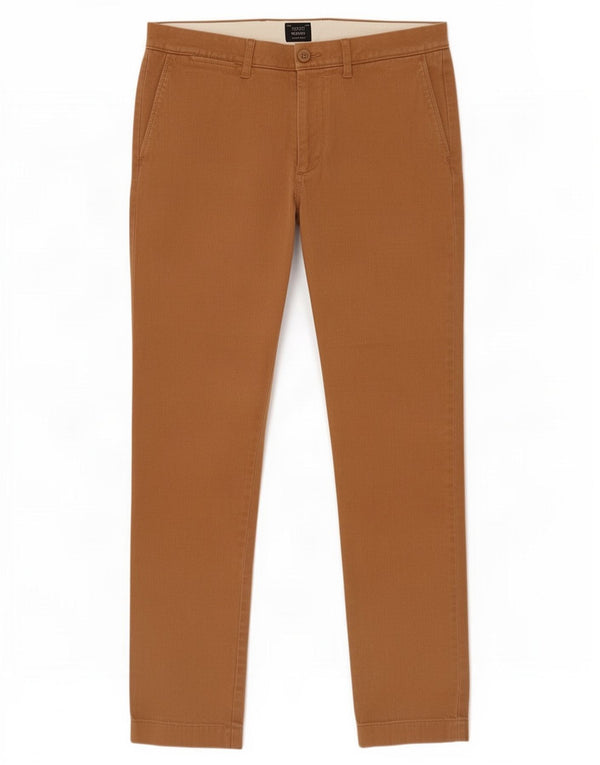 Мужские узкие брюки-чиносы J. Crew W30 L32, коричневые, хлопковые