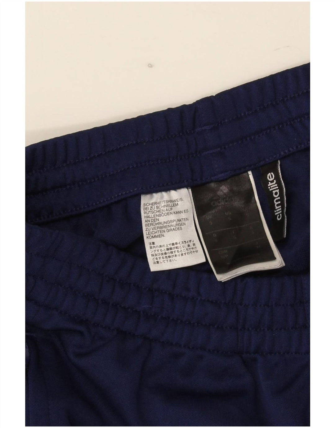 Мужские спортивные брюки Adidas Climalite, маленькие темно-синие, полиэстер