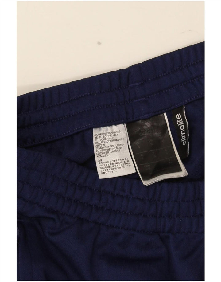 Мужские спортивные брюки Adidas Climalite, маленькие темно-синие, полиэстер