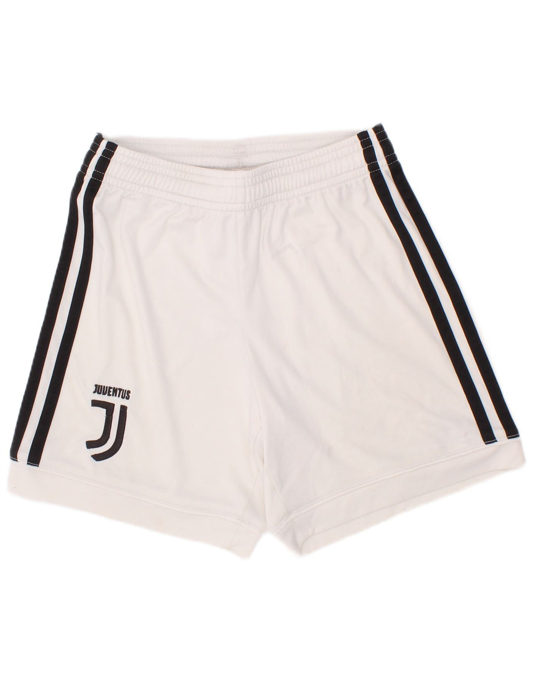 Спортивные шорты Adidas для мальчиков Juventus с рисунком, 7-8 лет, белый полиэстер