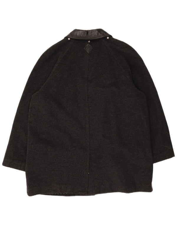 Мужская куртка Iceberg IT 52 XL серая в полоску из натуральной шерсти Classic