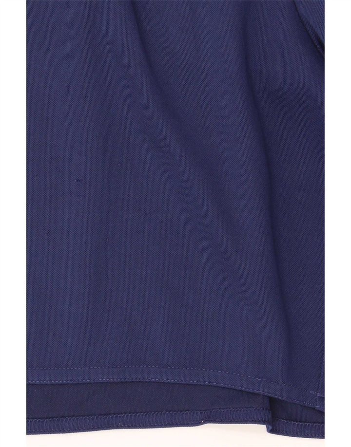 Мужские спортивные шорты Adidas Climalite XL темно-синие из полиэстера