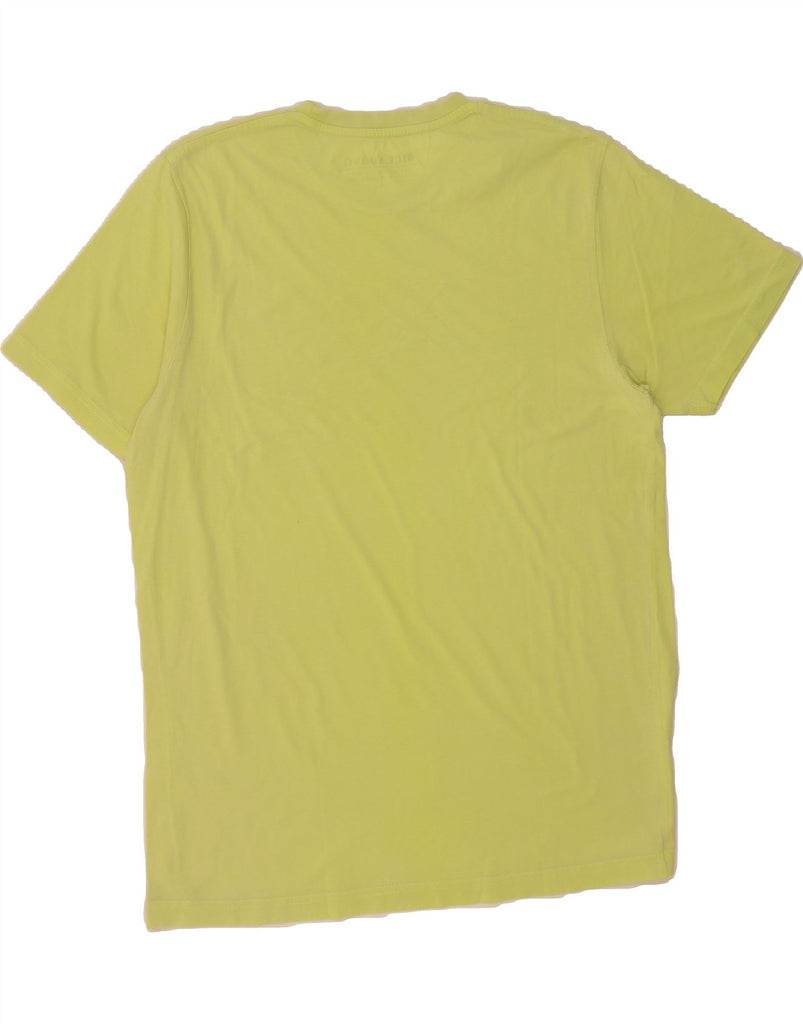 BILLABONG Mens Graphic T-Shirt Top Large Yellow Cotton Vintage Billabong and Second-Hand Billabong from Messina Hembry 