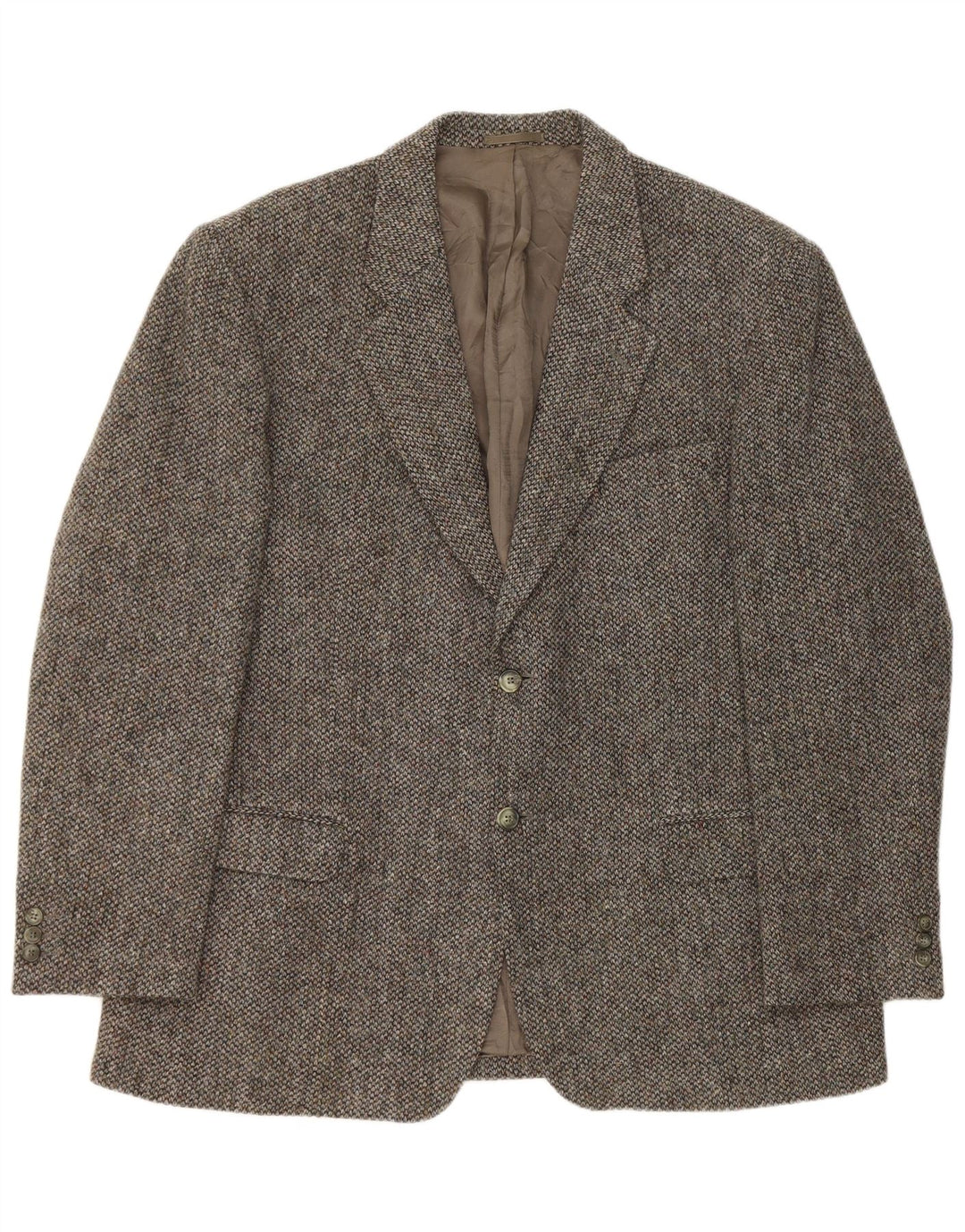 Мужской твидовый пиджак Harris UK 44 2XL, серый, новая шерсть