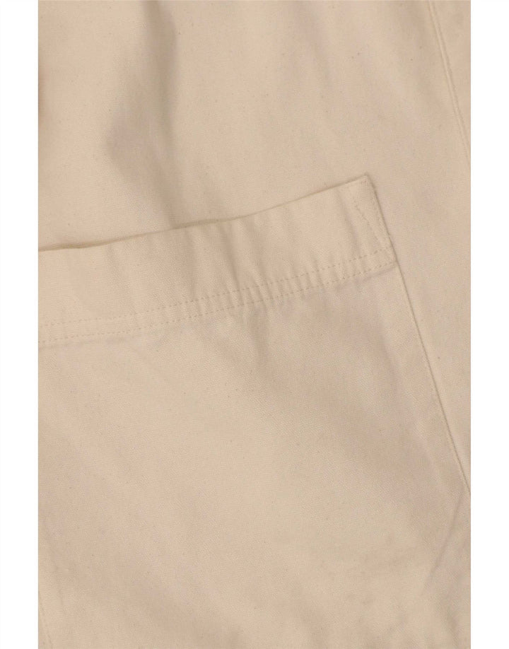 Мужская куртка Zara UK 40, большая, бежевая, хлопок