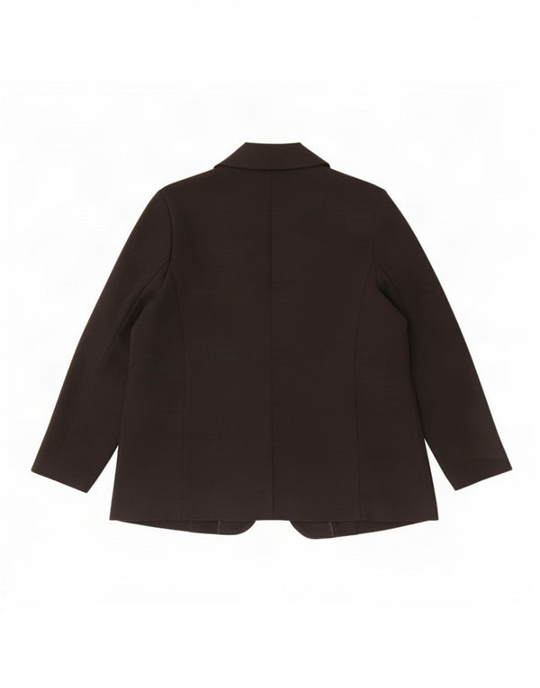 Женский пиджак Marks & Spencer UK 20 2XL, черный полиэстер