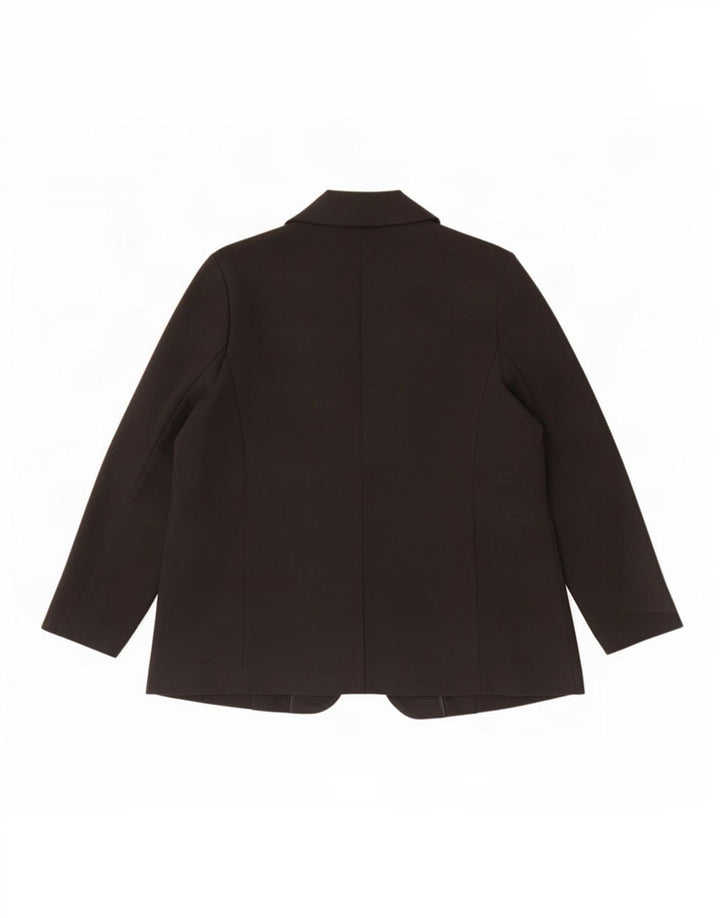 Женский пиджак Marks & Spencer UK 20 2XL, черный полиэстер