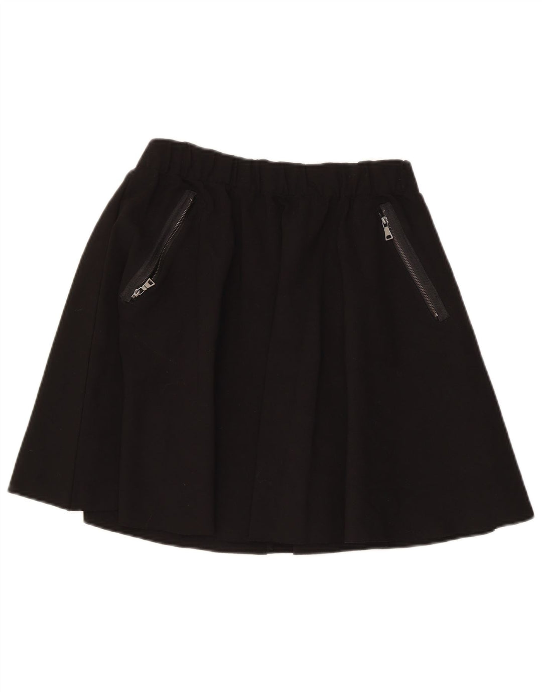 ZARA Womens Mini Skirt Medium W28 Black Viscose