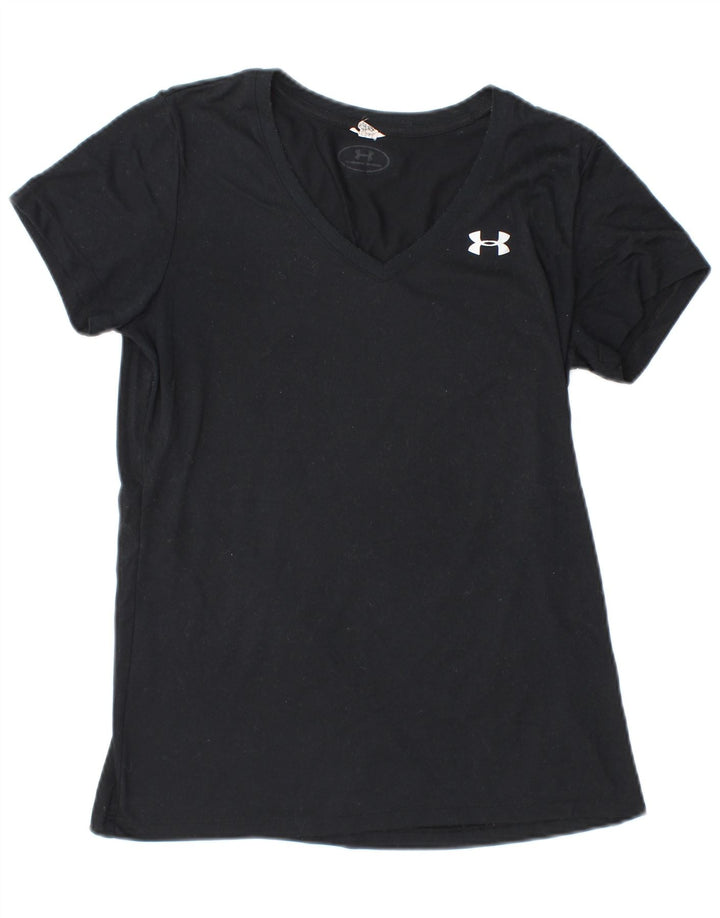 Женская футболка Under Armour Top UK 8, маленькая черная