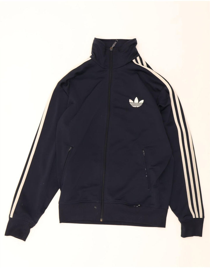 Мужской спортивный костюм ADIDAS, верхняя куртка, средний темно-синий, полиэстер