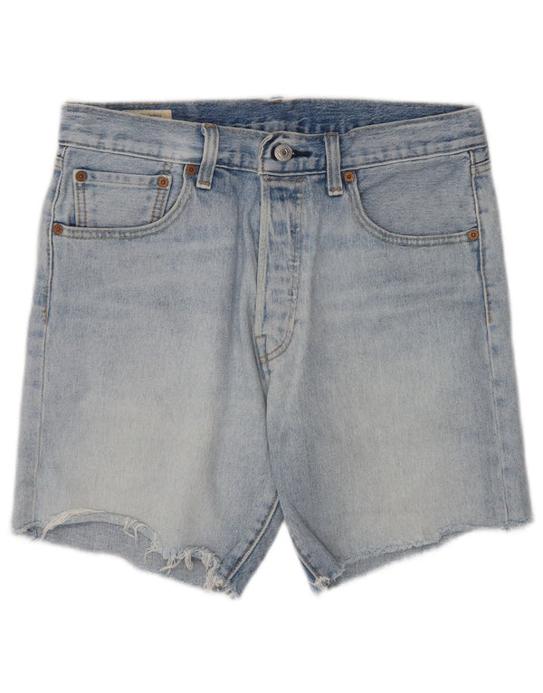 Мужские джинсовые шорты Levi's 501 W31, средний синий хлопок