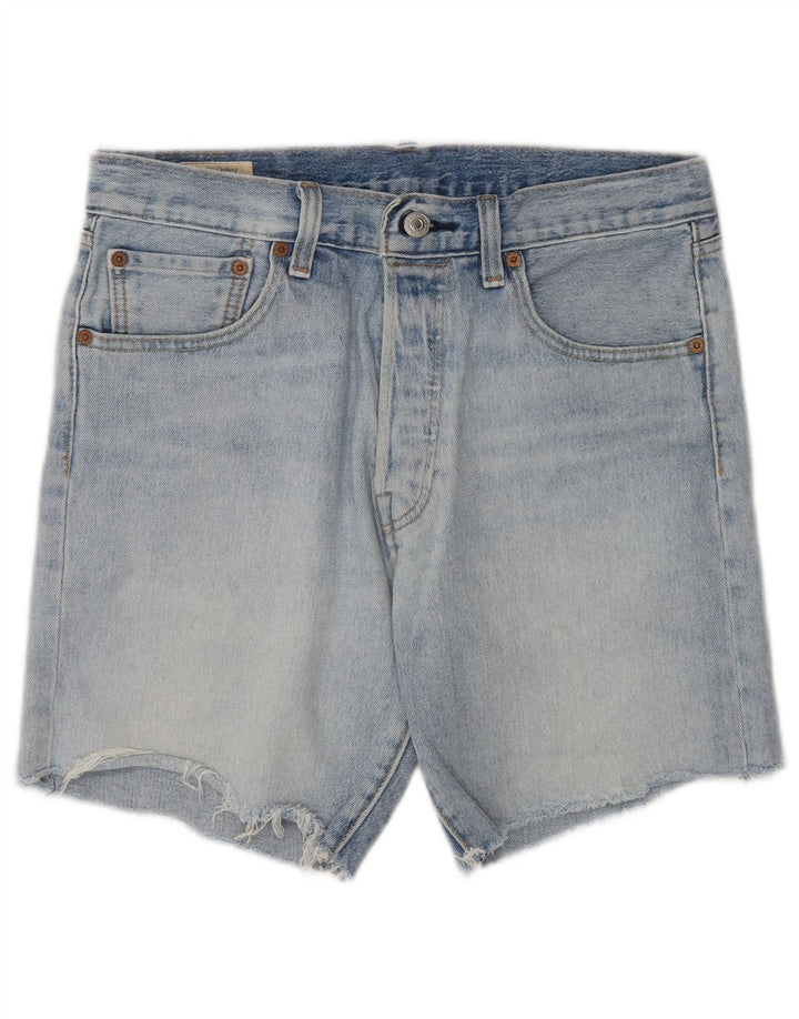 Мужские джинсовые шорты Levi's 501 W31, средний синий хлопок