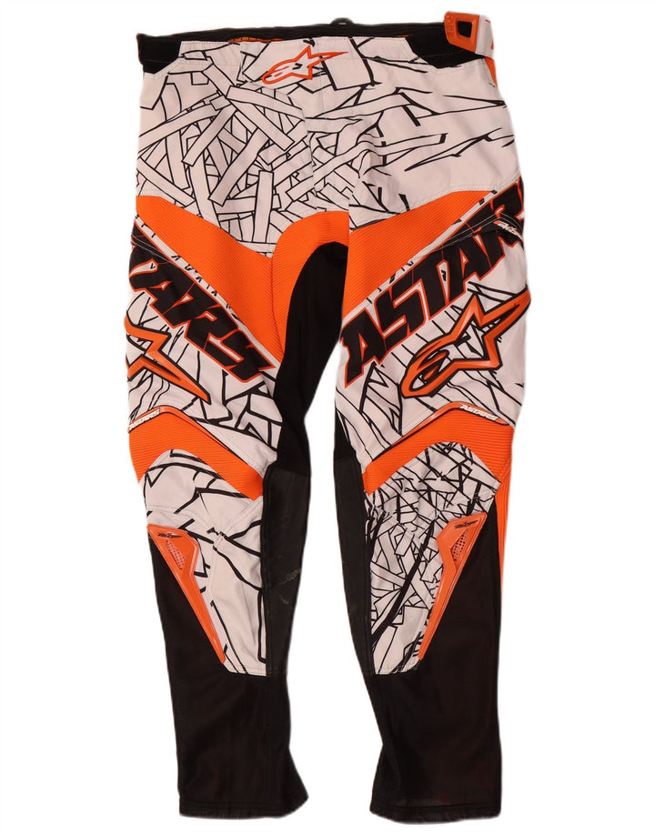 Мужские брюки Alpinestars с рисунком W32 L29, разноцветные цветные блоки
