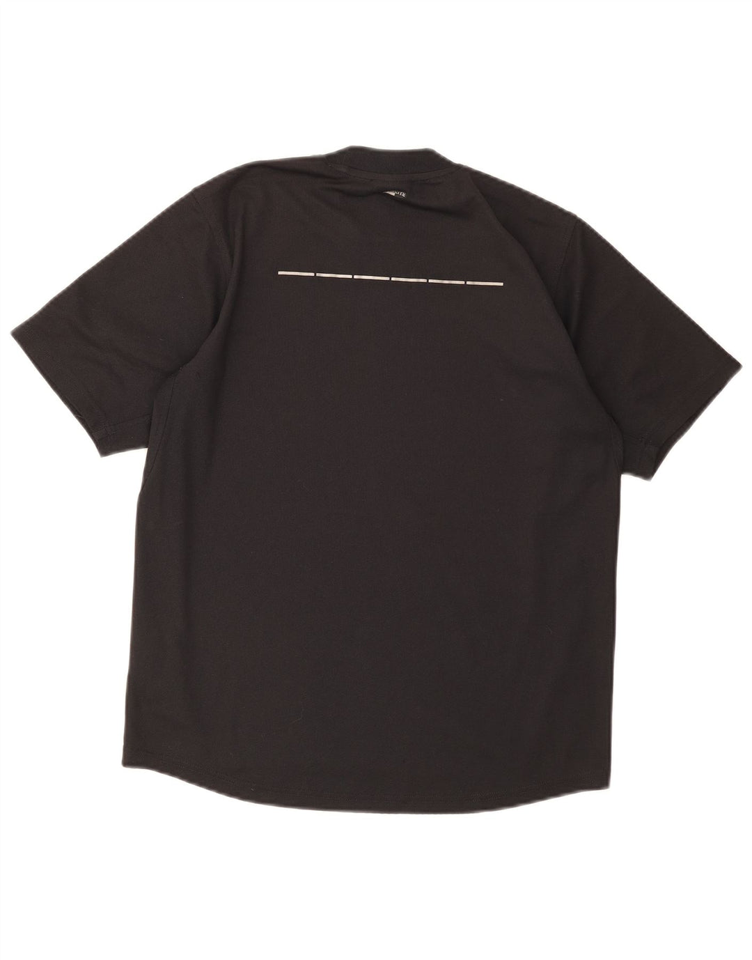 Мужская футболка Adidas Top UK 36/38, маленькая, черная, полиэстер