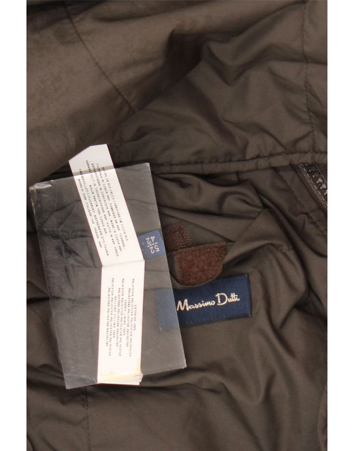 Мужской жилет с подкладкой Massimo Dutti EU 52, большой серый полиэстер