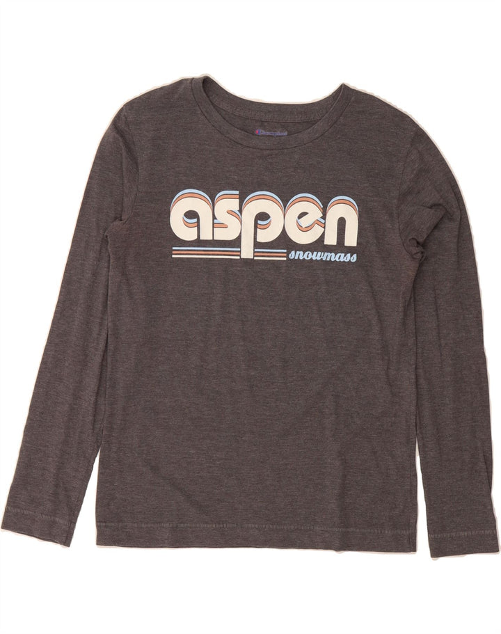 Womens Graphic Top Long Sleeve UK 10 Small Vintage Champion and Second-Hand Champion from Messina Hembry 