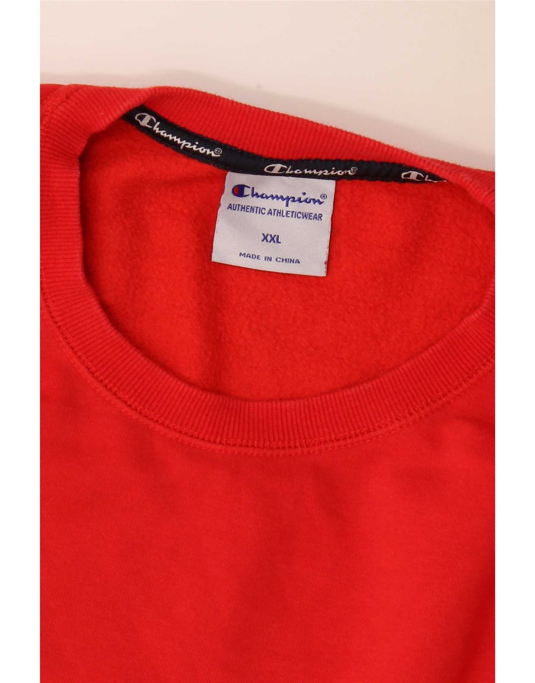 Мужской свитшот Champion с рисунком, 2XL, красный хлопок
