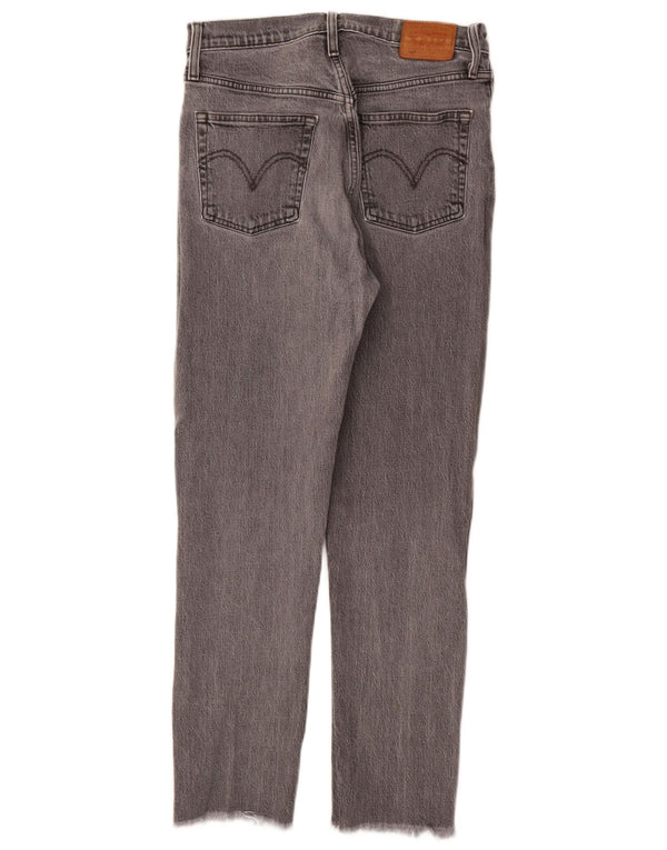 Женские прямые джинсы Levi's 501 W28 L28, серый хлопок