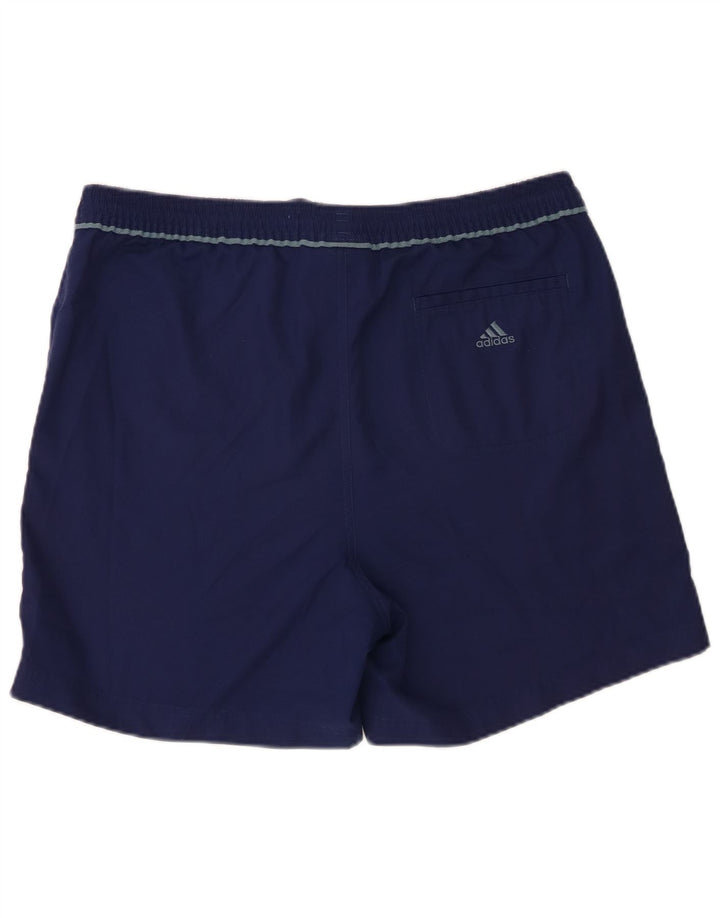 Мужские шорты для плавания Adidas, большие темно-синие, полиэстер