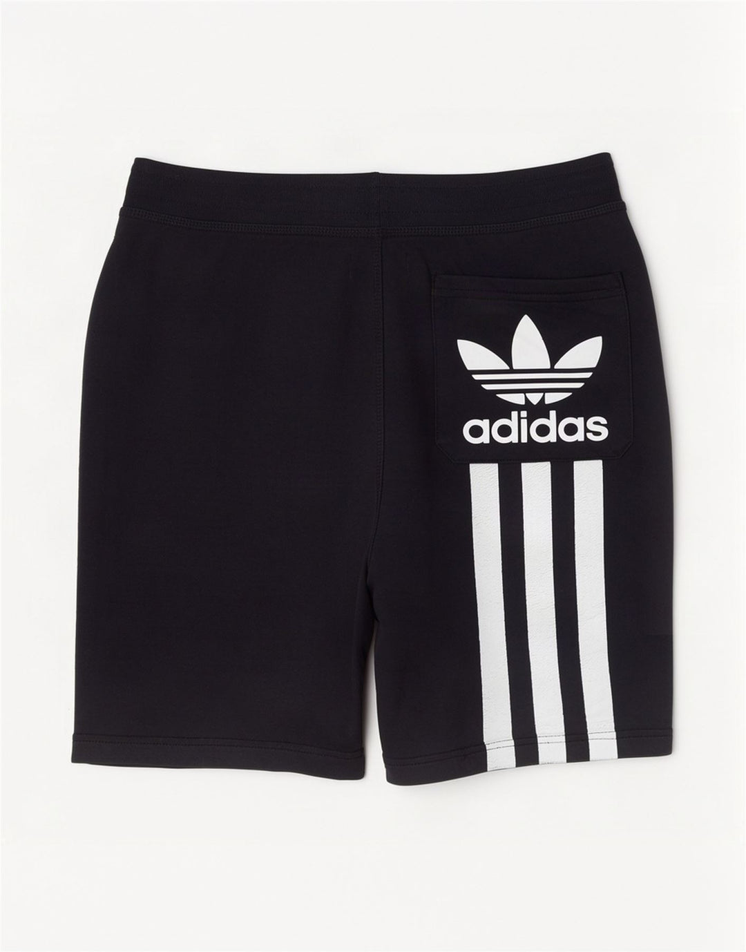Мужские спортивные шорты Adidas с графическим рисунком, средний черный хлопок