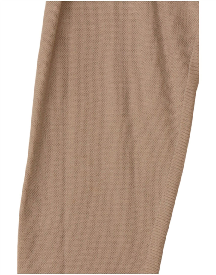 Мужская рубашка-поло с длинным рукавом FILA среднего бежевого цвета