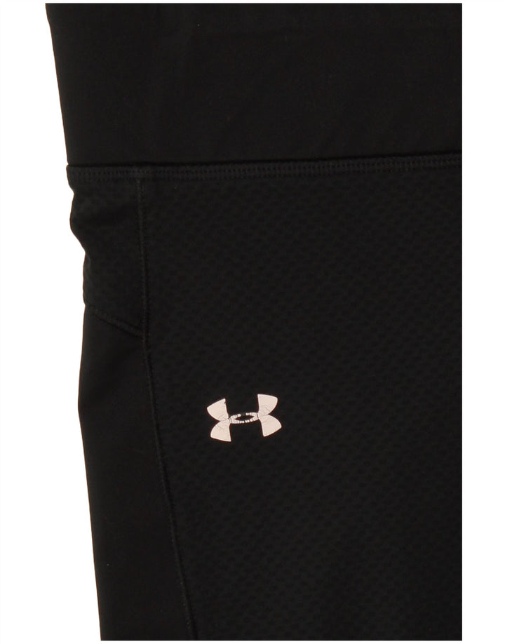 Женские леггинсы Under Armour UK 12, средние, черные с геометрическим узором