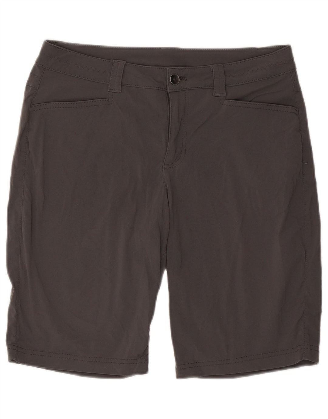 Женские походные шорты Eddie Bauer, США 10, большие, W32, серый нейлон