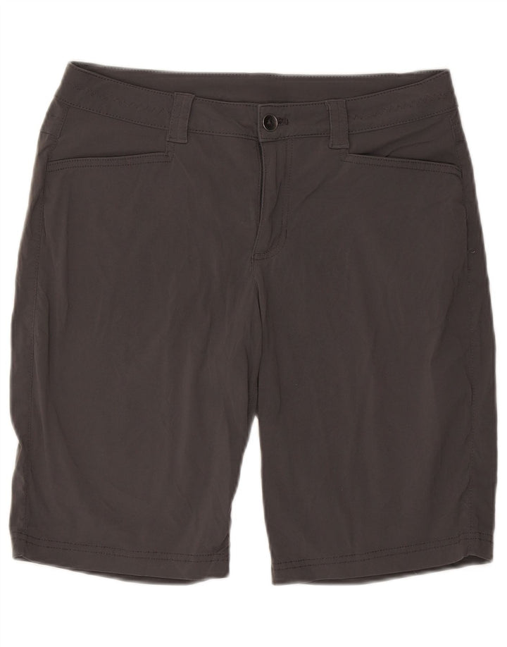 Женские походные шорты Eddie Bauer, США 10, большие, W32, серый нейлон
