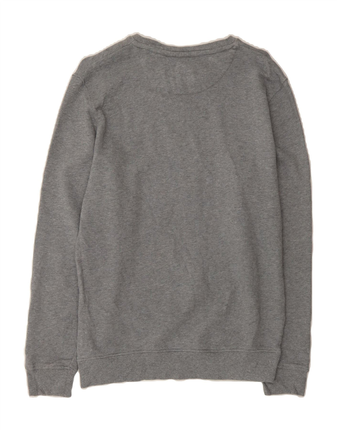 LYLE & SCOTT Mens Sweatshirt Jumper Medium Grey Cotton Vintage Lyle & Scott and Second-Hand Lyle & Scott from Messina Hembry 