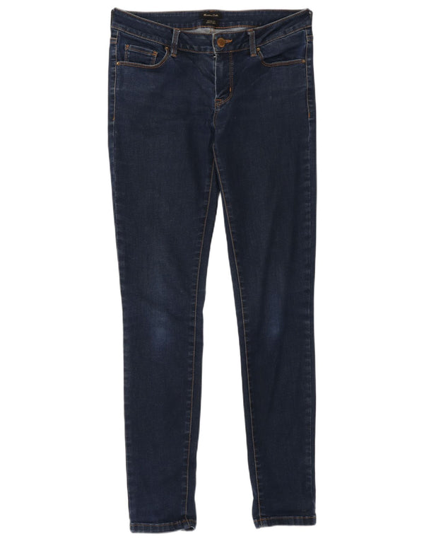 Женские джинсы скинни Massimo Dutti EU 38 Small W28 L30 Темно-синий хлопок