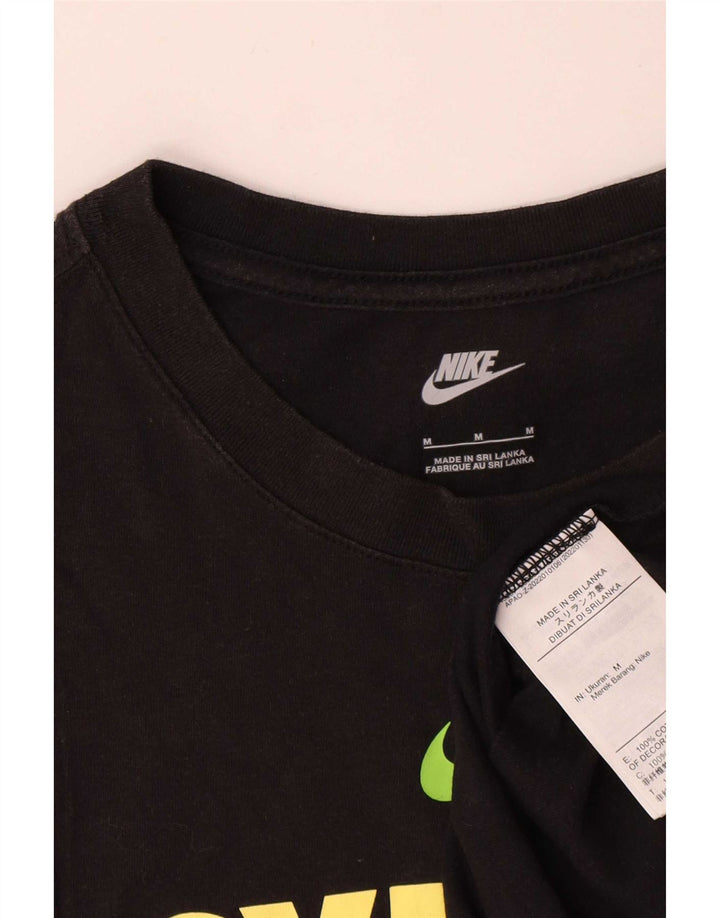 Мужская футболка Nike Sydney Thunder с графическим рисунком, средний черный хлопковый топ