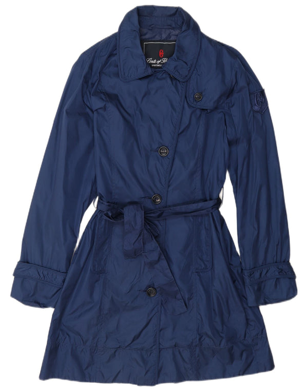 Женский тренч Conte of Florence IT 42 Medium Navy Blue Полиамид