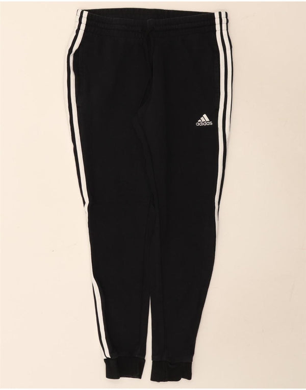 Женские спортивные брюки Adidas Joggers UK 12/14, средний черный хлопок