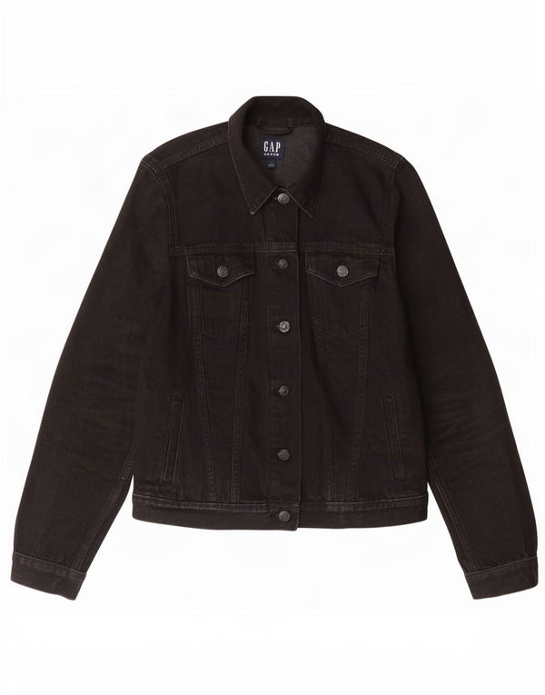 Женская джинсовая куртка Gap UK 6 XS, черный хлопок