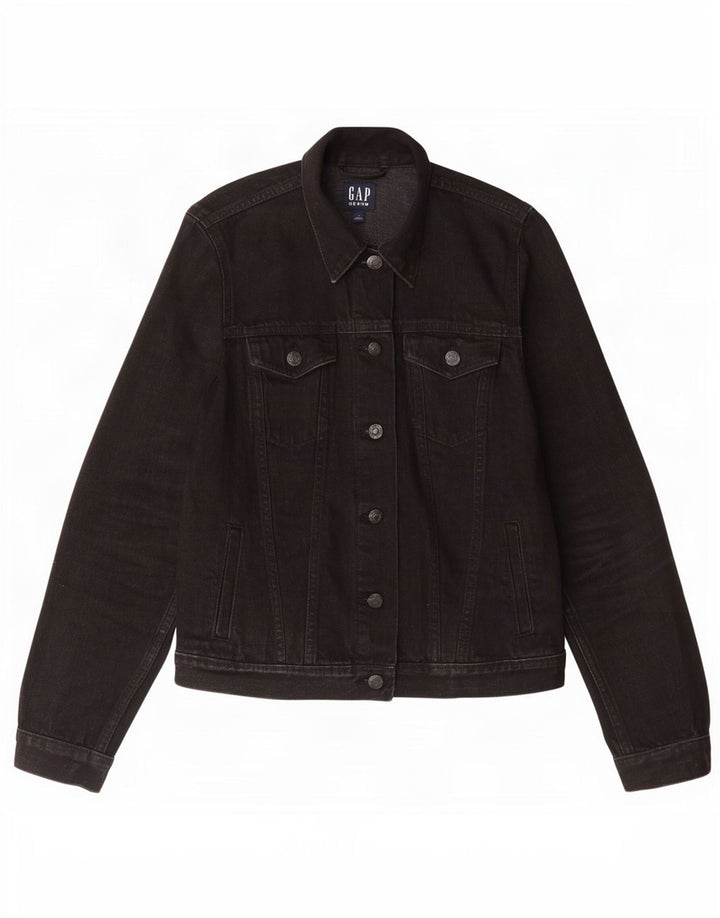 Женская джинсовая куртка Gap UK 6 XS, черный хлопок