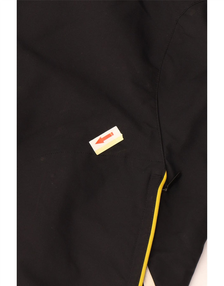 Спортивный костюм ADIDAS для мальчиков, верхняя куртка 13-14 лет, черный полиэстер