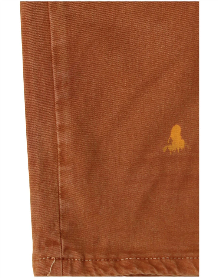 JECKERSON Мужские прямые повседневные брюки W40 L35 Коричневые хлопковые