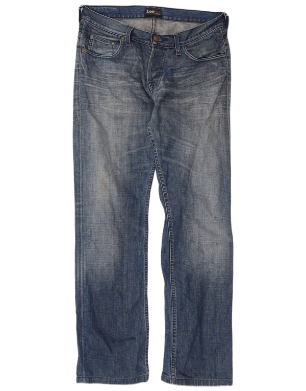 Джинсы Lee мужские прямые W32 L31 синие