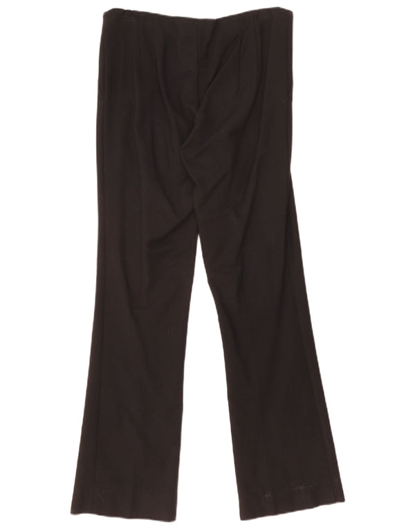 Женские повседневные брюки Zara Bootcut Medium W30 L30, черные хлопковые