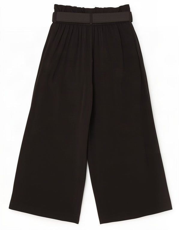 Женские укороченные брюки Zara XS W24 L22 черные