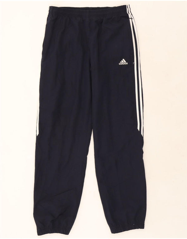 Мужские спортивные брюки Adidas Joggers среднего размера, темно-синие, полиэстер