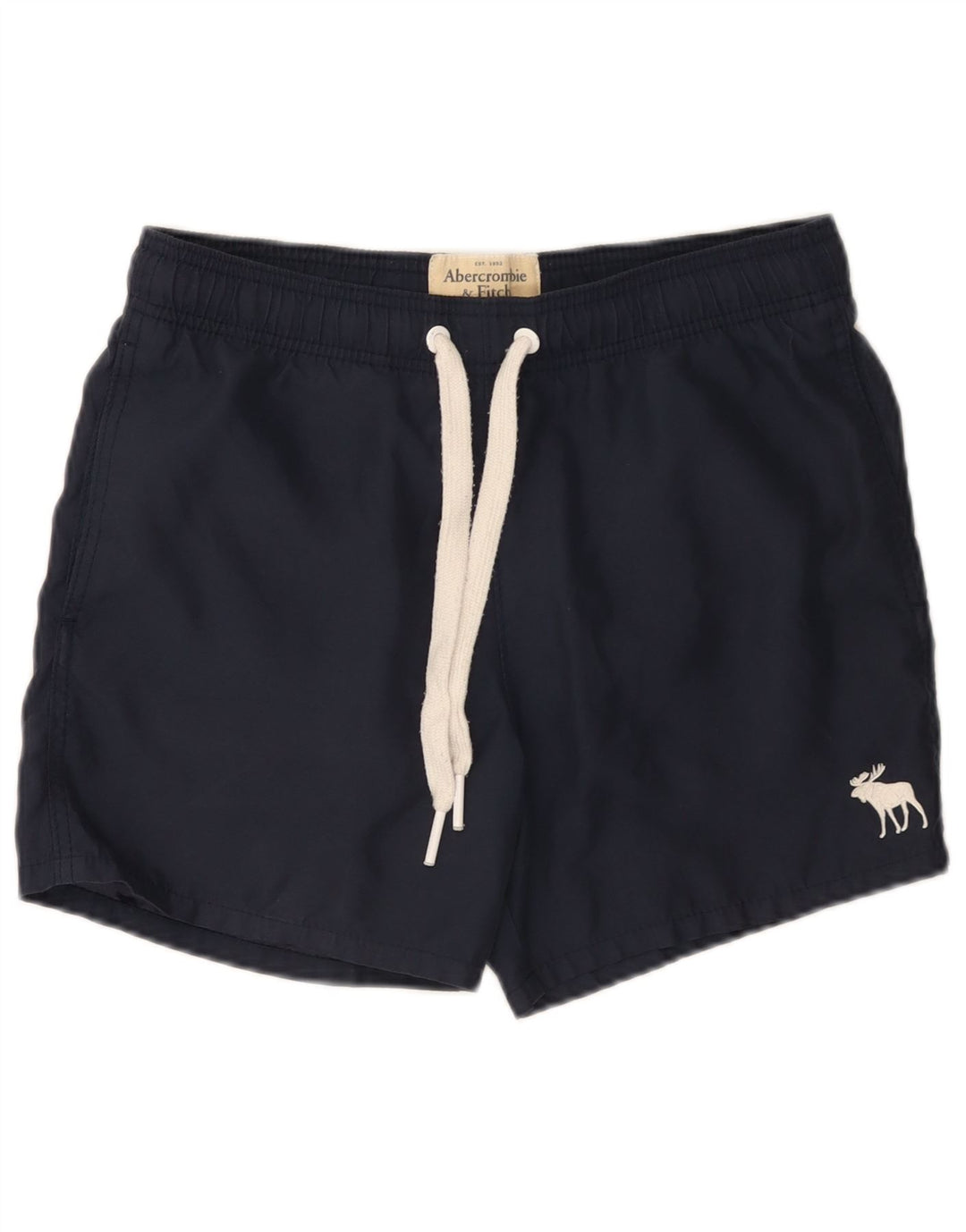 Мужские шорты для плавания Abercrombie & Fitch, маленькие, темно-синие, полиэстер