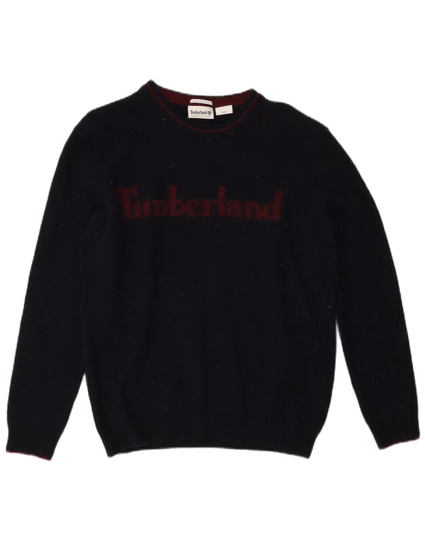 Женский джемпер с круглым вырезом Timberland UK 14, средний темно-синий