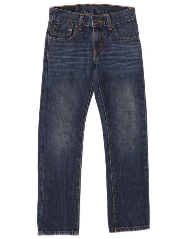 Джинсы скинни Levi's 510 для мальчиков 7–8 лет W24 L22, синий хлопок