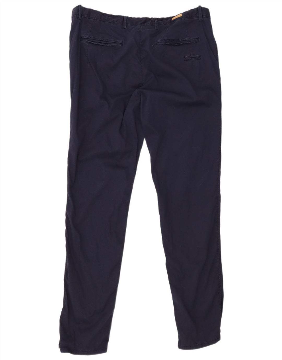 MASSIMO DUTTI Мужские узкие брюки-чиносы EU 46 XL W36 L32 Темно-синие хлопковые