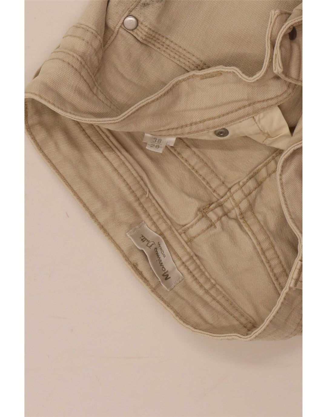 Женские узкие джинсы Massimo Dutti EU 38 Small W28 L32 Бежевые