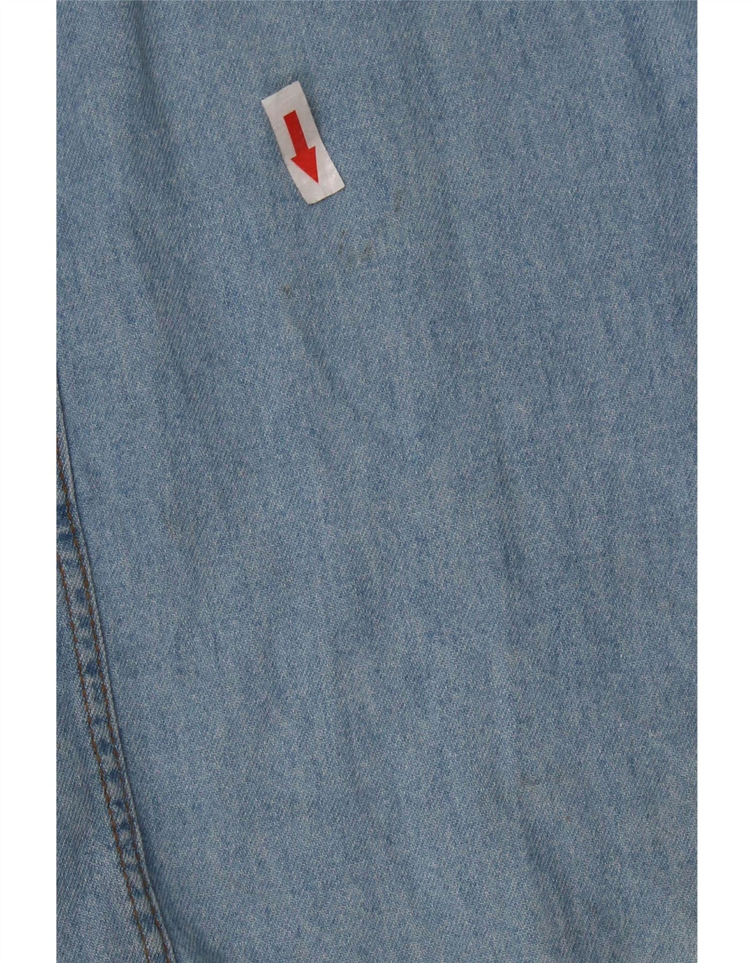 HOLIDAY Мужская джинсовая рубашка из хлопка среднего синего цвета