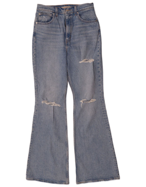 Женские расклешенные джинсы Levi's с высокой посадкой W29 L32, синий хлопок